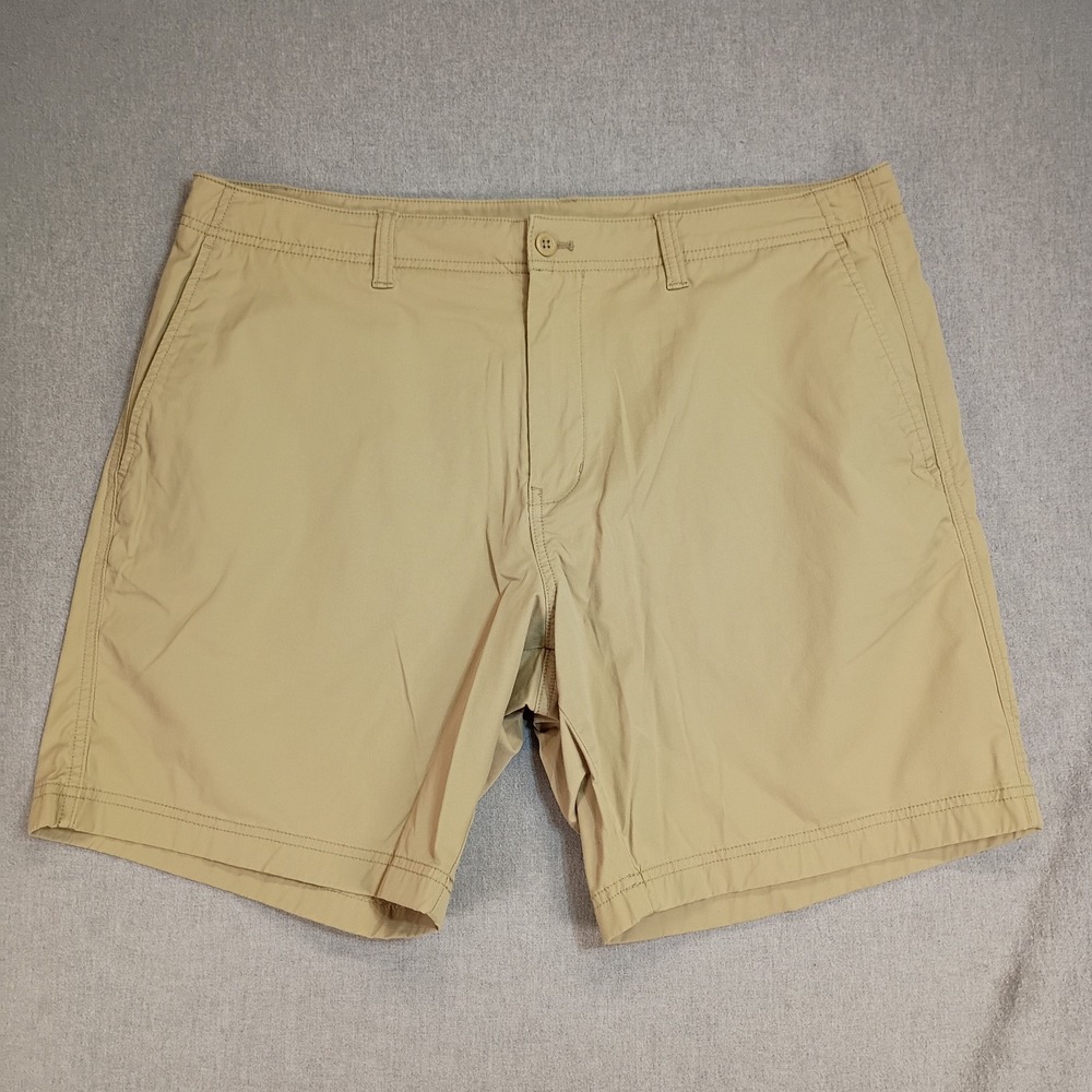 Duck Head Mens Large 37W Khaki Chino Shorts Stretch Cotton Classic Preppy
